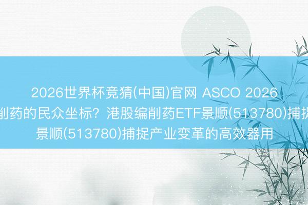 2026世界杯竞猜(中国)官网 ASCO 2026若何从头界说中国编削药的民众坐标？港股编削药ETF景顺(513780)捕捉产业变革的高效器用